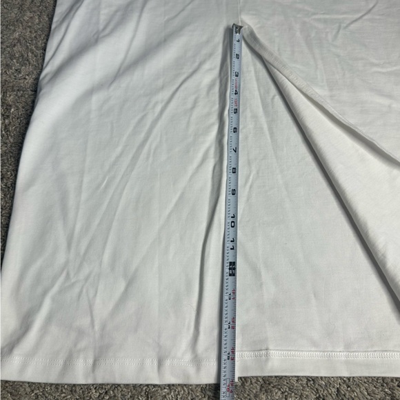 Clyque the label David maxi Small white Normcore minimalist cotton sleeveless - Picture 14 of 15